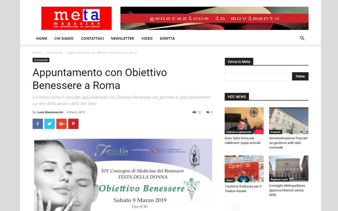 07 marzo 2019 – Meta Magazine, Vento Nuovo e Social Cittadino